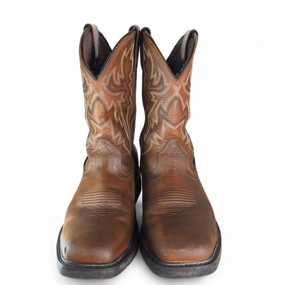 Wolverine Rancher Steel Toe Wellington Work Boots Brown W080150 Men's 12M - Picture 3 of 12